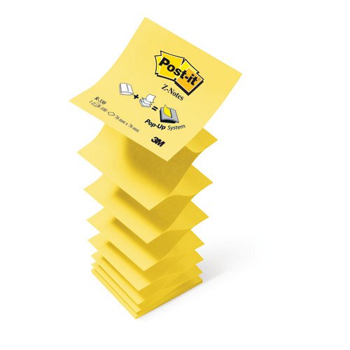 Post-it&#174; R330 76x76mm 100lap Z s&#225;rga