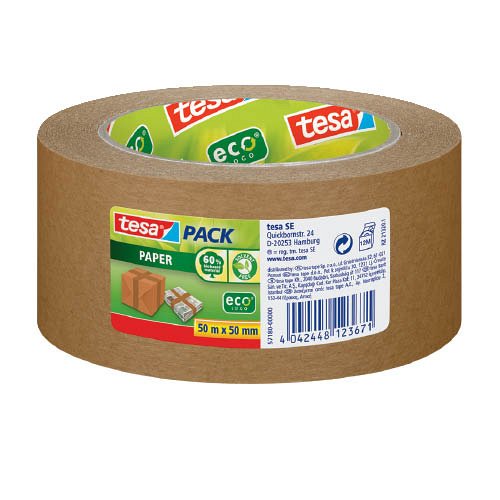 Ragaszt&#243;szalag tesapack&#174; Pap&#237;r ecoLogo&#174; 57180 50mx50mm