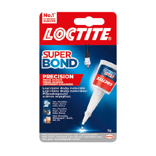 Pillanatragaszt&#243; Loctite Super Bond 5g Precision foly&#233;kony