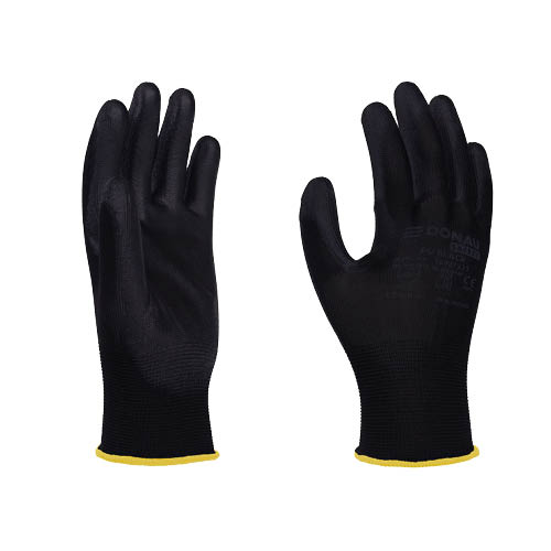 Kesztyű k&#246;t&#246;tt-m&#225;rtott 8-as m&#233;ret fekete