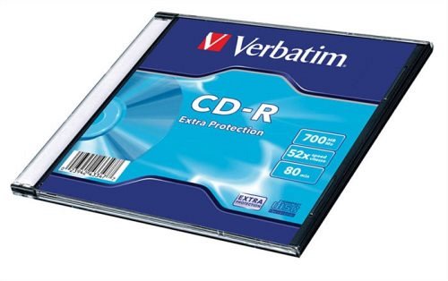 CD-R Verbatim 700MB 52x (Datalife) slim EXTRA 43347