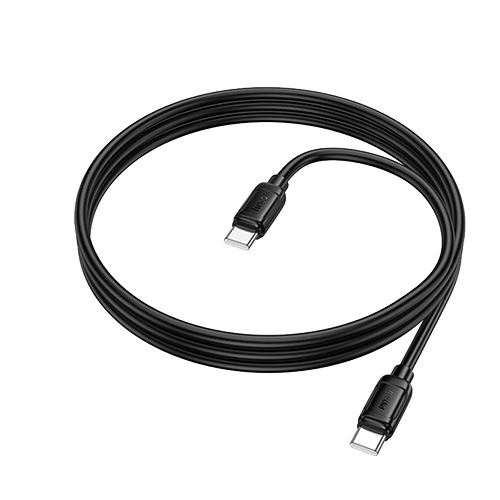 Adatkábel HOCO X115 Surpass 60 W-os C-C fekete