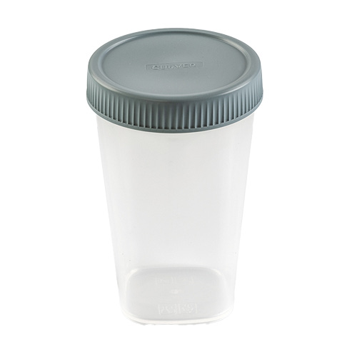 Pohár CURVER csavaros tetejű 400ml kék