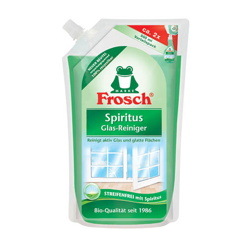 Ablaktiszt&#237;t&#243; FROSCH spiritusszal ut&#225;nt&#246;ltő 950ml