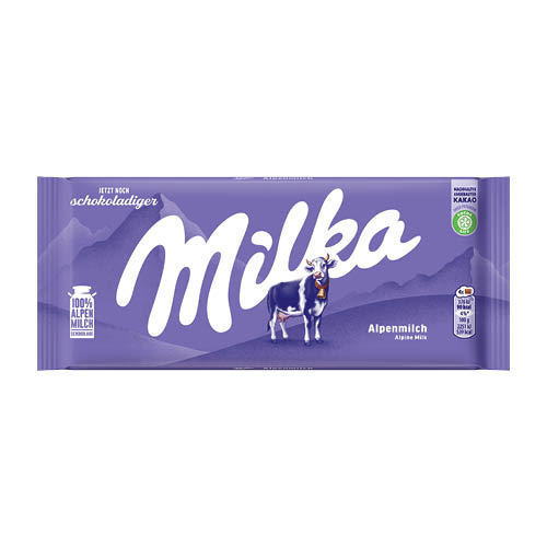 Csokol&#225;d&#233; MILKA t&#225;bl&#225;s tej 100g