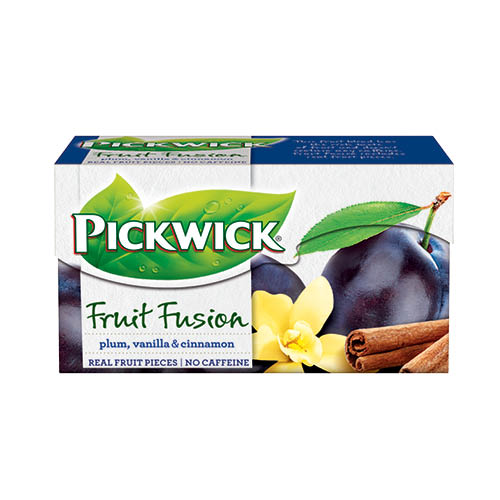 Tea Pickwick Fruit Fusion Szilva-fah&#233;j 20x2g