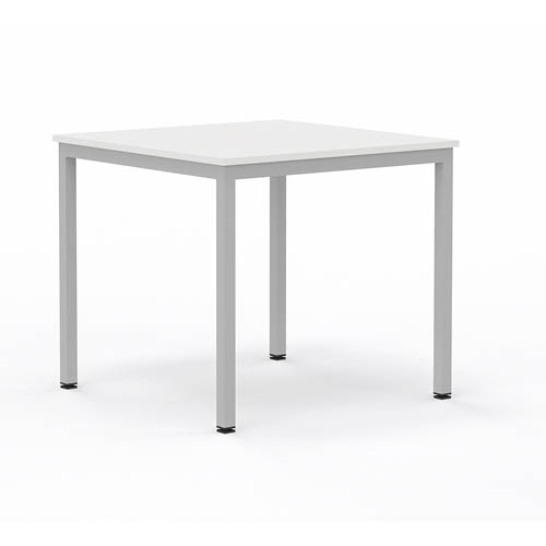 &#205;r&#243;asztal I-l&#225;bbal SIMPLE 80 x 80 x 72 cm feh&#233;r