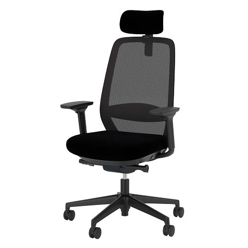 Forg&#243;sz&#233;k irodai fejt&#225;ml&#225;s ELOVIE SWIVEL CHARI MESH karf&#225;val h&#225;l&#243;s fekete