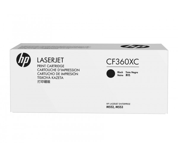 HP l&#233;zertoner CF360XC No.508X fekete 12500 old.