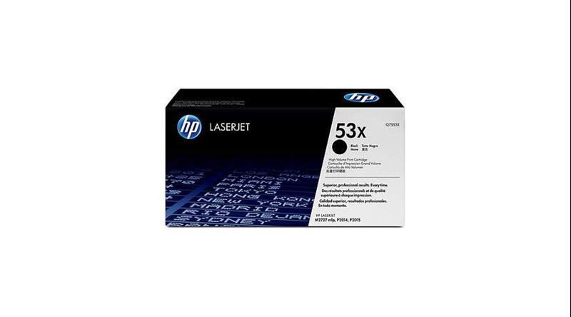 HP l&#233;zertoner Q7553X No.53X fekete 7000 old.