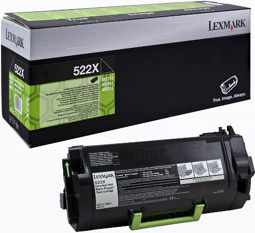 Lexmark l&#233;zertoner 52D2X00 fekete 45000 old.