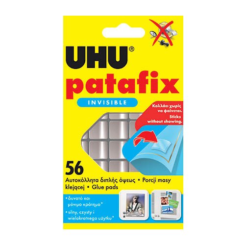 Gyurmaragasztó UHU Patafix 56db átlátszó