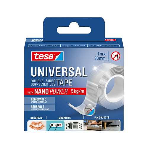 Kétoldalú ragasztószalag tesa® Nano Power 30 mm x 1 m