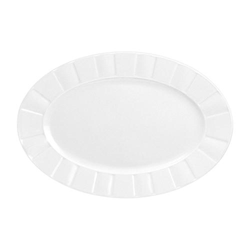Kínálótál 33cm Rotberg Porcelain® Oslo fehér porcelán