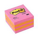 Post-it® 2051P 51x51mm 400lap mini kocka pink