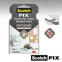 Ragasztó négyzetek kétoldalú 111 Scotch® 2,54 cm x 2,54 cm 16db tartós ragasztó