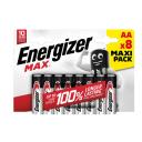 Elem ceruza LR6 AA 1,5V ENERGIZER MAX E91 8db-os csomag