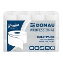 Toalettpapír  DONAU PROFESSIONAL 24 tekercses 3 rétegű 150 lapos 16m fehér