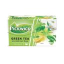 Tea Pickwick zöldtea variációk 20x2g citrom, jázmin, natúr, borsmenta