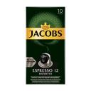 Kávékapszula Nespresso kompatibilis JACOBS Espresso 12 Ristretto 10db