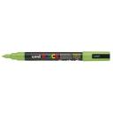 Dekormarker UNI POSCA PC-3M 0,9-1,3mm kúpos hegy almazöld