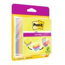 Post-it® Super Sticky Easy select jegyzetkocka 76×76 mm, 2014SC-BYFG, 4x75 lap, 4 különböző szín