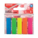 Öntapadós oldaljelölô PP 12x45mm 5x25címke OFFICE PRODUCTS