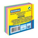 Öntapadós jegyzettömb 50x50mm 250lap DONAU neonmix