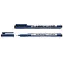 Tűfilc EDDING 1880 Drowliner 0,5mm műszaki fekete